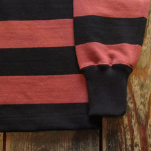 画像をギャラリービューアに読み込む, 【WESTRIDE/ウエストライド】HEAVY BORDER LONG TEE BLK/L.PINK