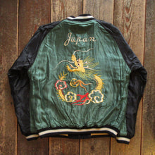 画像をギャラリービューアに読み込む, 【TAILOR TOYO/テーラー東洋】Mid 1950s Style Velveteen (Two-tone) × Acetate Souvenir Jacket “TIGER HEAD” × “GOLD DRAGON”