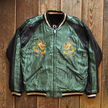 画像をギャラリービューアに読み込む, 【TAILOR TOYO/テーラー東洋】Mid 1950s Style Velveteen (Two-tone) × Acetate Souvenir Jacket “TIGER HEAD” × “GOLD DRAGON”