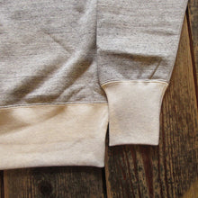 画像をギャラリービューアに読み込む, 【FREEWHEELERS/フリーホイーラーズ】“THE LURE WITH THE CLAW” RAGLAN SLEEVE SWEAT SHIRT MIX GRAY x OATMEAL