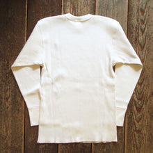 画像をギャラリービューアに読み込む, 【FREEWHEELERS/フリーホイーラーズ】“CREW NECKED THERMAL” LONG SLEEVE SHIRT IVORY