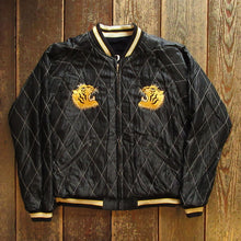 画像をギャラリービューアに読み込む, 【TAILOR TOYO/テーラー東洋】Mid 1950s Style Velveteen Souvenir Jacket “ROARING TIGER” × “JAPAN MAP”