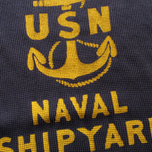 画像をギャラリービューアに読み込む, 【FREEWHEELERS/フリーホイーラーズ】“U.S.N. NAVAL SHIP YARD” CREW NECKED THERMAL LONG SLEEVE SHIRT