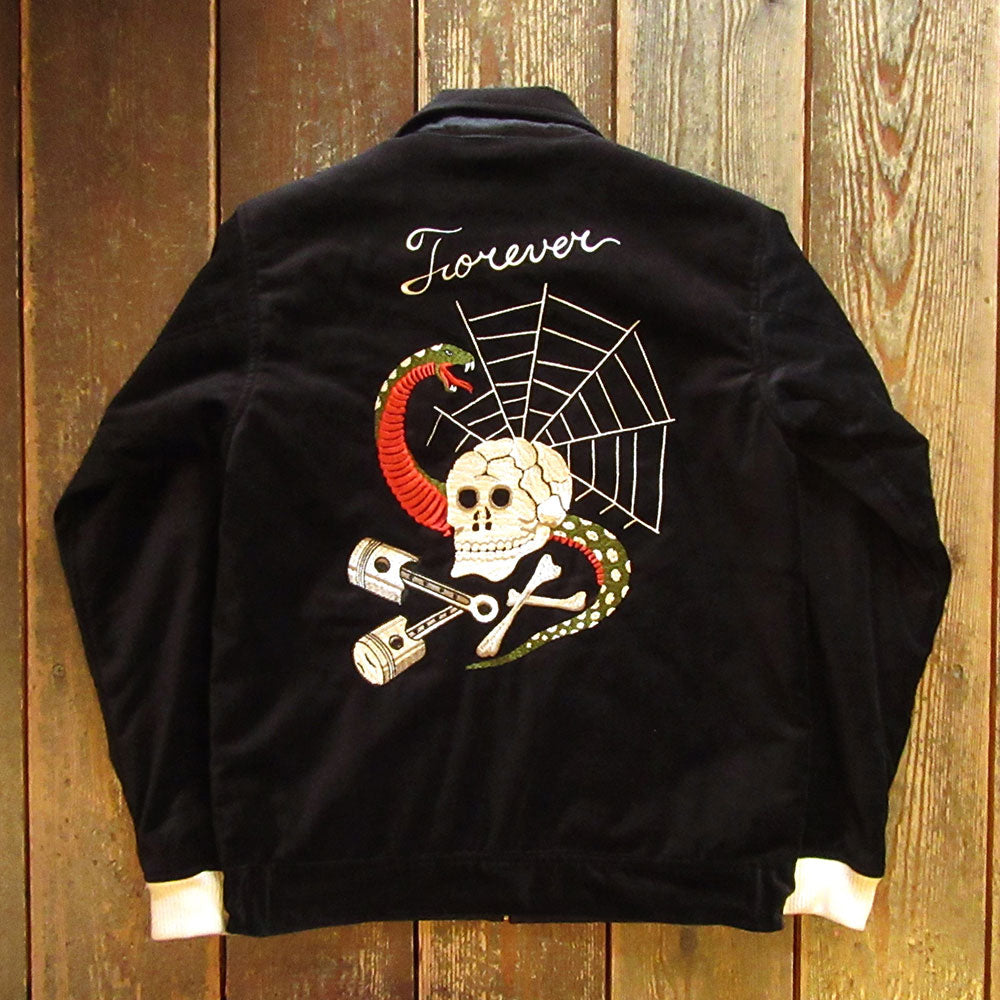 WESTRIDE/ウエストライド】 FOREVER SKULL SOUVENIR JACKET – Stroke