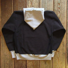 画像をギャラリービューアに読み込む, 【WESTRIDE/ウエストライド】RW 2-TONE HOODIE BLK/H.GRY