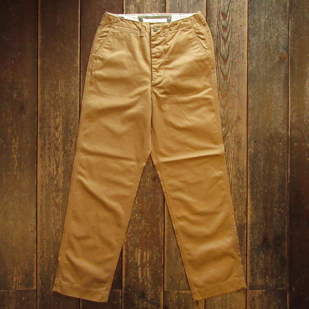 FREEWHEELERS　M-1950トラウザーズ　CAMEL　34 試着のみ FREEWHEELERS/フリーホイーラーズ】“M-1950” TROUSERS COTTON KHAKI