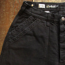 画像をギャラリービューアに読み込む, 【FREEWHEELERS/フリーホイーラーズ】“CHOPPER BUILDER” WORK TROUSERS YARN-DYED RUDE BLACK