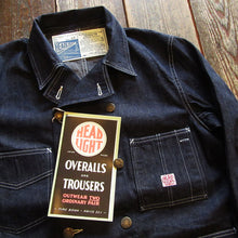 画像をギャラリービューアに読み込む, 【HEADLIGHT/ヘッドライト】9.5oz. SPECIAL WEAVE DENIM DOUBLE BREASTED COAT