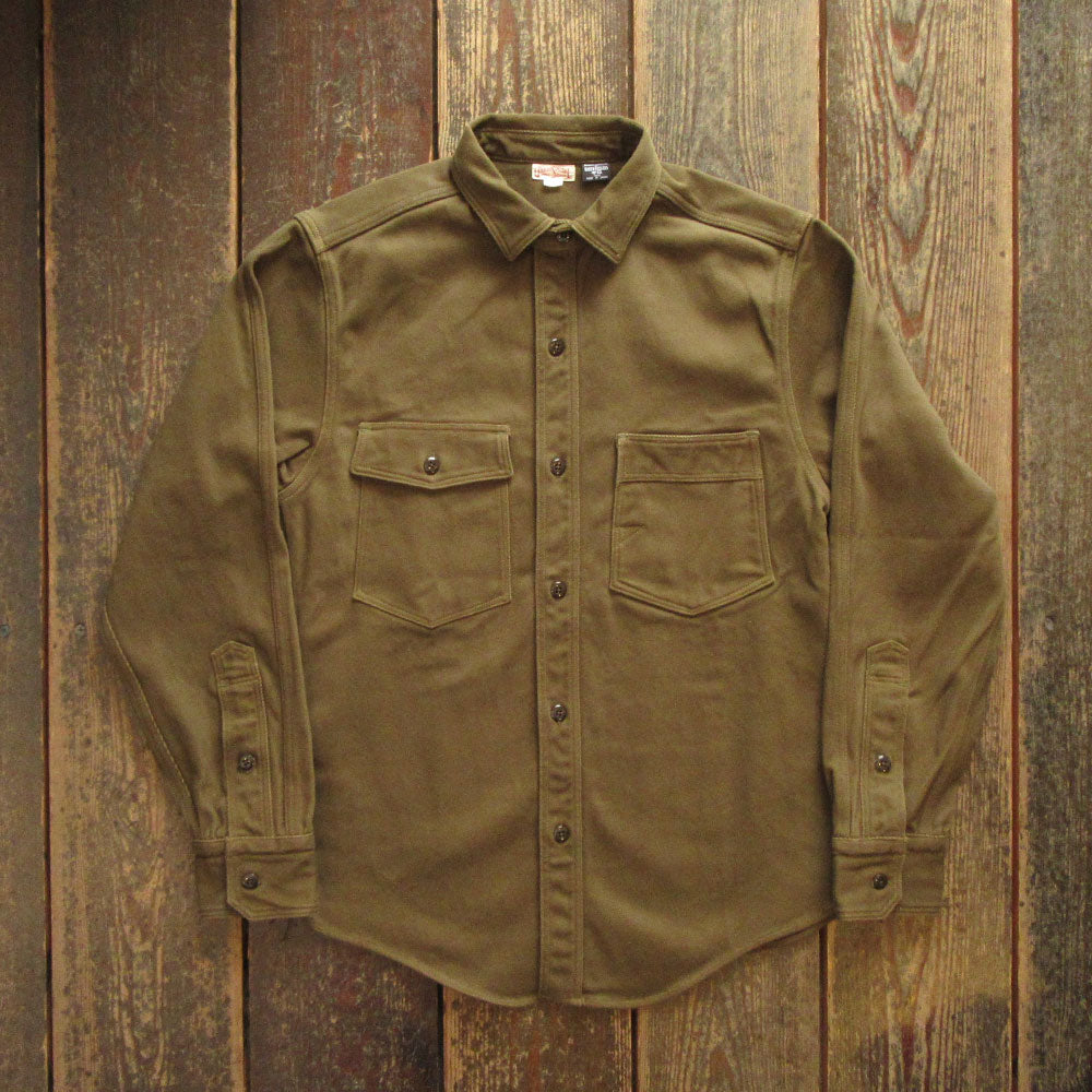FREEWHEELERS/フリーホイーラーズ】“Gemsa” WORK SHIRT KHAKI OLIVE