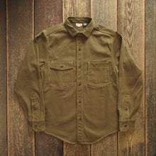 画像をギャラリービューアに読み込む, 【FREEWHEELERS/フリーホイーラーズ】“Gemsa” WORK SHIRT KHAKI OLIVE