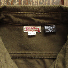 画像をギャラリービューアに読み込む, 【FREEWHEELERS/フリーホイーラーズ】“Gemsa” WORK SHIRT KHAKI OLIVE