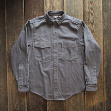 画像をギャラリービューアに読み込む, 【FREEWHEELERS/フリーホイーラーズ】“Gemsa” WORK SHIRT STEEL GRAY