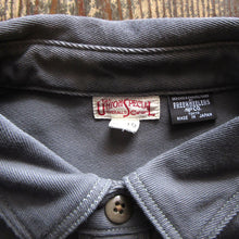 画像をギャラリービューアに読み込む, 【FREEWHEELERS/フリーホイーラーズ】“Gemsa” WORK SHIRT STEEL GRAY