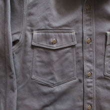 画像をギャラリービューアに読み込む, 【FREEWHEELERS/フリーホイーラーズ】“Gemsa” WORK SHIRT STEEL GRAY