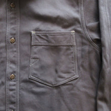 画像をギャラリービューアに読み込む, 【FREEWHEELERS/フリーホイーラーズ】“Gemsa” WORK SHIRT STEEL GRAY