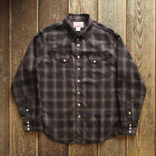 画像をギャラリービューアに読み込む, 【SUGAR CANE/シュガーケーン】OMBRE CHECK WESTERN SHIRT