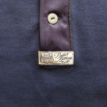 画像をギャラリービューアに読み込む, 【FREEWHEELERS/フリーホイーラーズ】“HENLEY NECKED” LONG SLEEVE SHIRT DRY NAVY