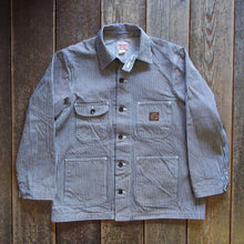 画像をギャラリービューアに読み込む, 【SAILOR MOKU PRODUCTS 】12.5oz. HICKORY STRIPE WORK JACKET