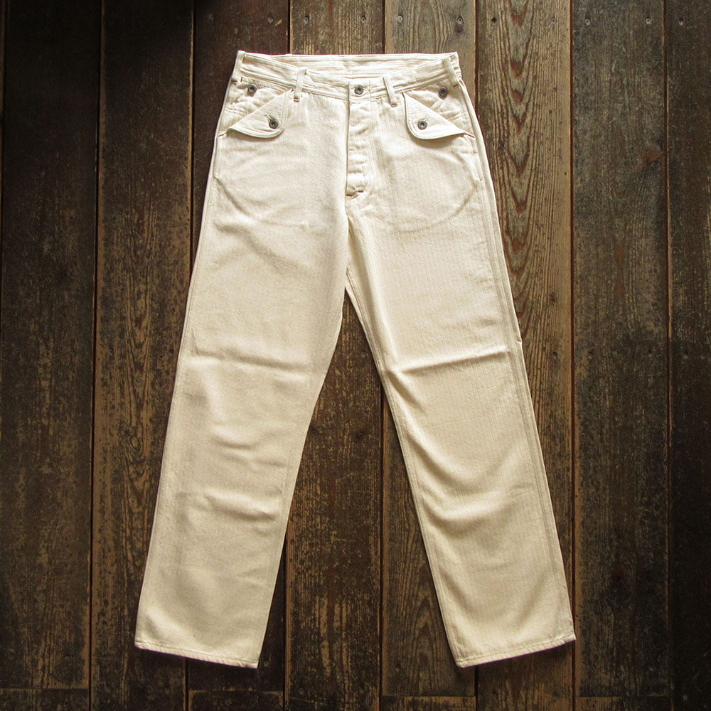WESTRIDE/ウエストライド】 W&R W FLAP PANTS CREAM – Stroke Clothing