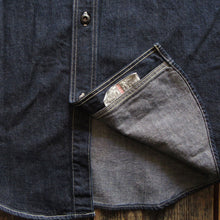 画像をギャラリービューアに読み込む, 【FREEWHEELERS/フリーホイーラーズ】“Birner” MECHANIC SHIRT 8.5oz INDIGO DENIM
