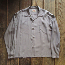 画像をギャラリービューアに読み込む, 【STYLE EYES/スタイルアイズ】PLAIN WEAVE RAYON BOWLING L/S SHIRT