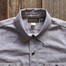 画像をギャラリービューアに読み込む, 【FREEWHEELERS/フリーホイーラーズ】“Neal” SHIRT WHITE PEPPER CHAMBRAY
