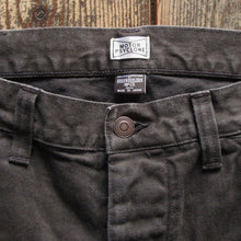 画像をギャラリービューアに読み込む, 【FREEWHEELERS/フリーホイーラーズ】“BAKERSFIELD” CUT-LENGTH TROUSERS YARN-DYED INK BLACK