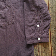 画像をギャラリービューアに読み込む, 【FREEWHEELERS/フリーホイーラーズ】“THE SKIPPER” THREE-QUARTER SLEEVE YARN-DYED DARK GRAY × YARN-DYED BLACK