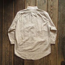 画像をギャラリービューアに読み込む, 【FREEWHEELERS/フリーホイーラーズ】“THE SKIPPER” THREE-QUARTER SLEEVE YARN-DYED DARK BEIGE × YARN-DYED BLACK