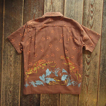 画像をギャラリービューアに読み込む, 【STAR OF HOLLYWOOD】DOBBY COTTON OPEN SHIRT “LEOPARD”