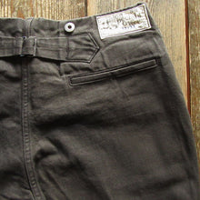 画像をギャラリービューアに読み込む, 【FREEWHEELERS/フリーホイーラーズ】“STEVEDORE” TROUSERS YARN-DYED INK BLACK