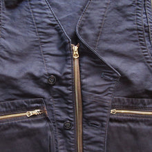 画像をギャラリービューアに読み込む, 【FREEWHEELERS/フリーホイーラーズ】“SPEED ENGINEER” SLEEVELESS COAT NAVY