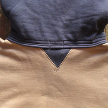 画像をギャラリービューアに読み込む, 【FREEWHEELERS/フリーホイーラーズ】“AFTER HOOD SWEAT SHIRT SET-IN SLEEVE” DOUBLE FACE MEDIUM GRAY x OLD NAVY x DRY CREAM