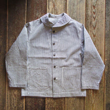 画像をギャラリービューアに読み込む, 【BUZZ RICKSON'S/バズリクソンズ】U.S. NAVY WWⅡ UTILITY HICKORY JACKET