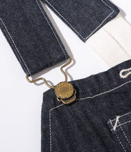 画像をギャラリービューアに読み込む, 【HEADLIGHT/ヘッドライト】 9.5oz. SPECIAL WEAVE DENIM SUSPENDER BACK OVERALLS