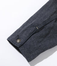 画像をギャラリービューアに読み込む, 【SUGAR CANE/シュガーケーン】FICTION ROMANCE 12oz. INDIGO COTTON TWEED WORK COAT