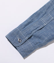 画像をギャラリービューアに読み込む, 【SUGAR CANE/シュガーケーン】FICTION ROMANCE 4.3oz. SLUB CHAMBRAY WORK SHIRT