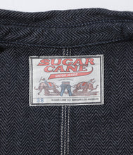 画像をギャラリービューアに読み込む, 【SUGAR CANE/シュガーケーン】FICTION ROMANCE 12oz. INDIGO COTTON TWEED WORK COAT