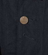 画像をギャラリービューアに読み込む, 【SUGAR CANE/シュガーケーン】FICTION ROMANCE 11oz. BLACK DENIM WORK COAT