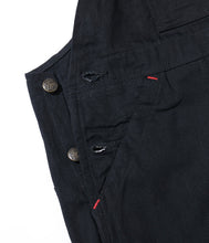 画像をギャラリービューアに読み込む, 【SUGAR CANE/シュガーケーン】FICTION ROMANCE 11oz. BLACK DENIM OVERALLS