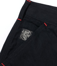 画像をギャラリービューアに読み込む, 【SUGAR CANE/シュガーケーン】FICTION ROMANCE 11oz. BLACK DENIM WORK PANTS