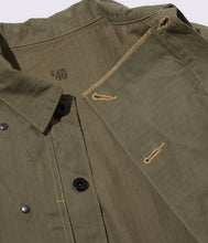 画像をギャラリービューアに読み込む, 【BUZZ RICKSON'S/バズリクソンズ】U.S.M.C. M-1944 HERRINGBONE UTILITY JACKET
