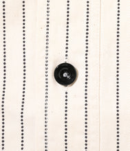 画像をギャラリービューアに読み込む, 【SUGAR CANE/シュガーケーン】FICTION ROMANCE 8.5oz. WHITE WABASH STRIPE WORK SHIRT