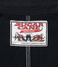 画像をギャラリービューアに読み込む, 【SUGAR CANE/シュガーケーン】FICTION ROMANCE 11oz. BLACK DENIM WORK COAT