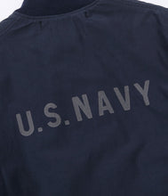 画像をギャラリービューアに読み込む, 【BUZZ RICKSON'S/バズリクソンズ】JACKET, DECK, HOOK “RAYON/COTTON VERSION NAVY DEPARTMENT”