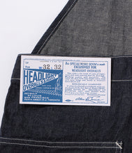 画像をギャラリービューアに読み込む, 【HEADLIGHT/ヘッドライト】 9.5oz. SPECIAL WEAVE DENIM SUSPENDER BACK OVERALLS