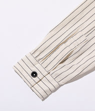 画像をギャラリービューアに読み込む, 【SUGAR CANE/シュガーケーン】FICTION ROMANCE 8.5oz. WHITE WABASH STRIPE WORK SHIRT