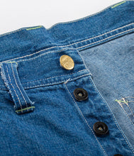 画像をギャラリービューアに読み込む, 【SUGAR CANE/シュガーケーン】11oz. BLUE DENIM WORK PANTS AGED MODEL