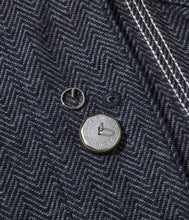 画像をギャラリービューアに読み込む, 【SUGAR CANE/シュガーケーン】FICTION ROMANCE 12oz. INDIGO COTTON TWEED WORK COAT