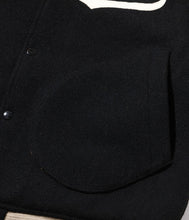 画像をギャラリービューアに読み込む, 【WHITESVILLE/ホワイツビル】30oz. WOOL MELTON AWARD JACKET “HERITAGE” (BLACK)